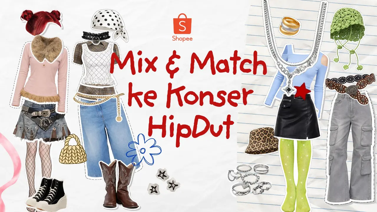 Tren Konser HipDut Makin Populer, Ini Inspirasi OOTD ala Shopee yang Bisa Kamu Coba