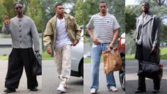 Kedatangan pemain Timnas Prancis sering menyita perhatian karena momen tersebut bak fashion show. Para pemain skuad Les Bleus terlihat mengenakan busana modis menjelang laga Grup D Kualifikasi Piala Dunia 2026 zona Eropa melawan Azerbaijan dan Islandia, Senin (06/10/2025). (AFP/Franck Fife)