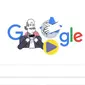 Google Doodle Tampilkan Ignaz Semmelweis. Dok: Google