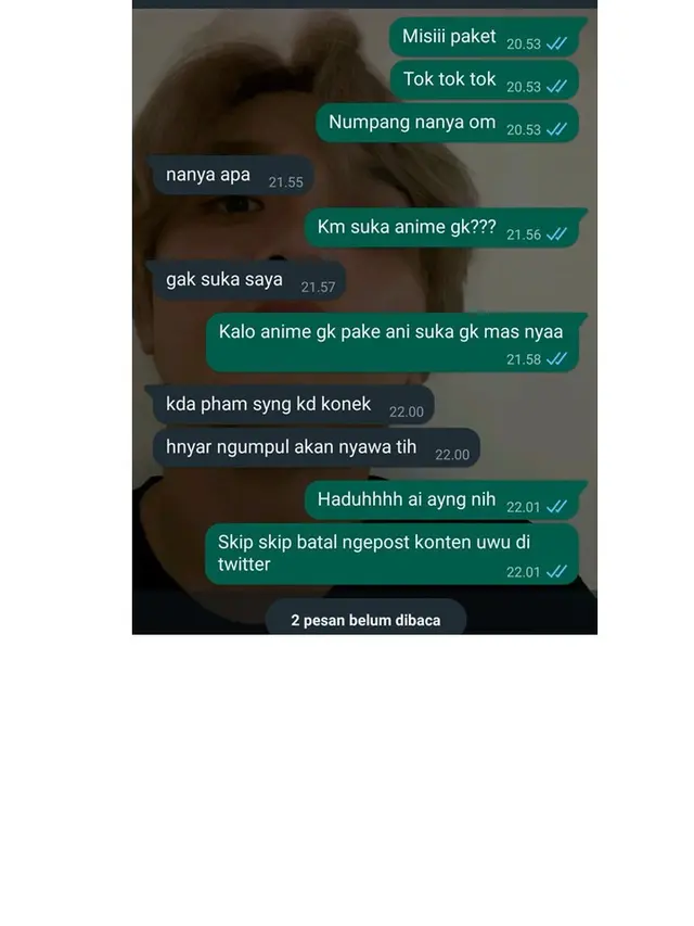 7 Chat Netizen Gagal Modus ke Pacar Ini Bikin Tepuk Jidat
