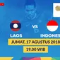 Jadwal sepak bola putra Asian Games 2018, Laos vs Indonesia. (Bola.com/Dody Iryawan)