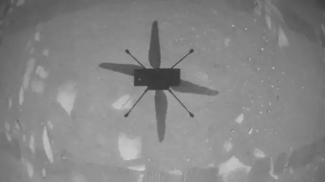 Helikopter NASA di Planet Mars.