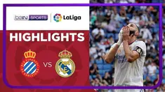 Berita video highlights Liga Spanyol, Real Madrid ditaklukkan Espanyol 1-2, Minggu (3/10/21)