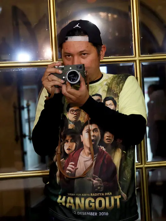 Kesederhanaan dialog di film itu menurut Gading Marten karena bentuknya yang sangat nyata, seperti layaknya percakapan dalam kehidupan sehari-hari. (Nurwahyunan/Bintang.com)