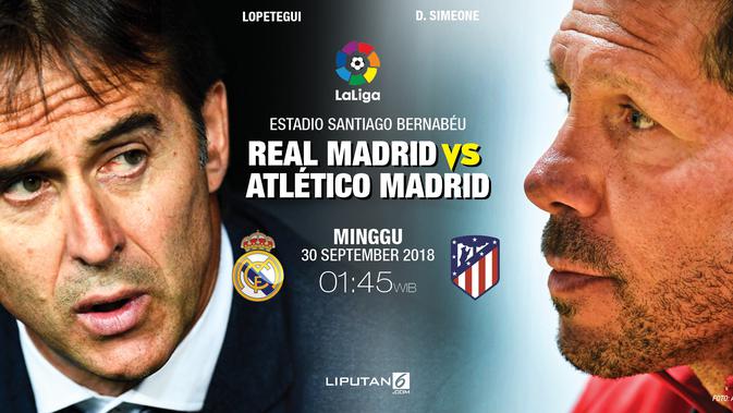 Prediksi Real Madrid Vs Atlético Madrids (Liputan6.com/Trie yas)