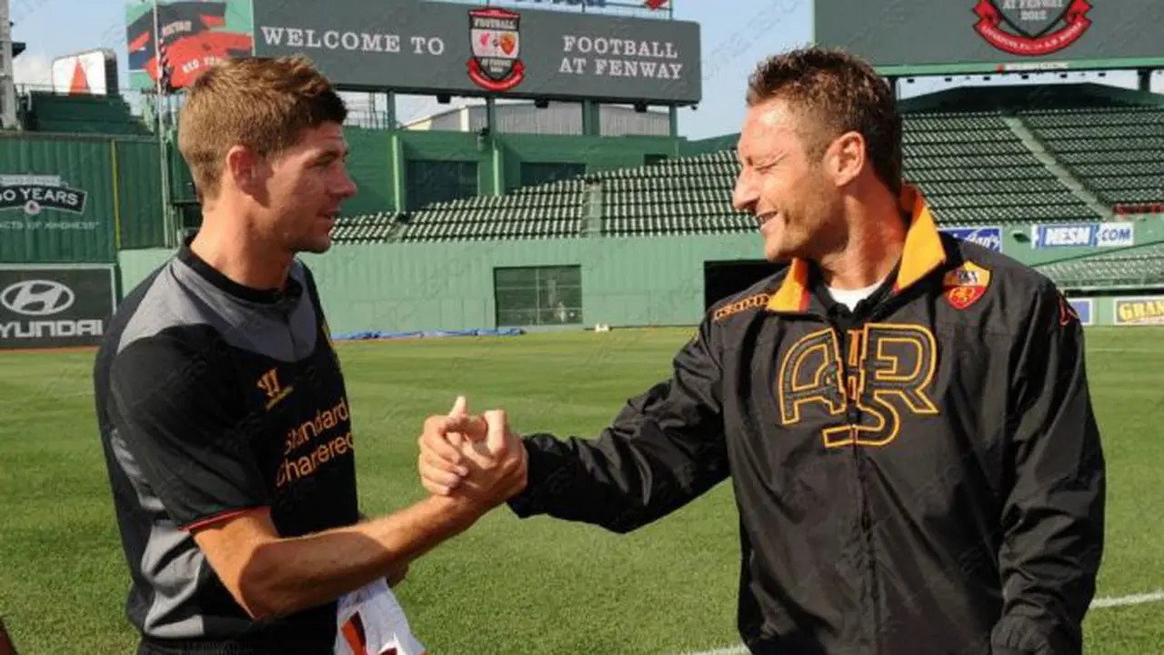 Steven Gerrard-Francesco Totti