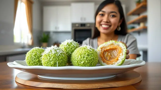 resep klepon tepung ketan