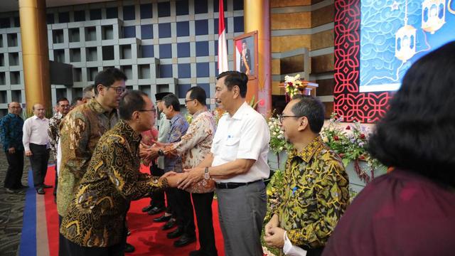 Menteri Koordinator Bidang Kemaritiman dan Investasi (Menko Marves) Luhut B. Pandjaitan