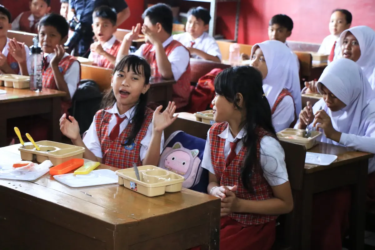 Menu Makan Bergizi Gratis Kian Diminati Siswa-Siswi di Tangerang, Ternyata Ini Rahasianya