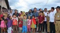 Anggota Komisi V DPR Agati Sulie Mahyudin bersama Tim Kunker Komisi V DPR mengunjungi kawasan Mendawai, Palangka Raya.