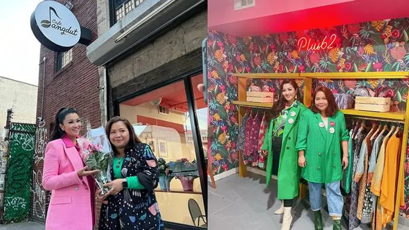 7 Potret Cafe Dangdut Fitri Carlina yang Buka di Long Island City, New York