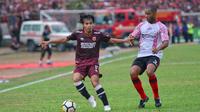 Duel PSM vs Persipura di Stadion Andi Mattalatta Mattoangin, Makassar, Minggu (4/11/2018). (Bola.com/Abdi Satria)