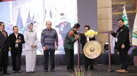 Direktur P2 Humas Direktorat Jenderal Pajak Hestu Yoga Saksama membuka kongres XI IKPI di Batu, Jawa Timur. (Dok. IKPI)