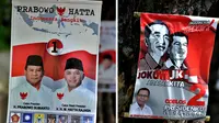 Mereka rela berdiri berjam-jam mendengarkan Prabowo menyampaikan janji-janjinya dalam kampanye terbuka di pelataran Gor Satria, Banyumas. 