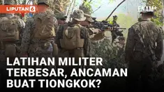 Super Garuda Shield 2023 digelar pada 31 Agustus hingga 13 September. Latihan militer bersama ini merupakan latihan militer multi nasional terbesar di kawasan Indo-Pasifik, yang melibatkan 5.000 pasukan dan diikuti 17 negara. Apakah latihan militer i...