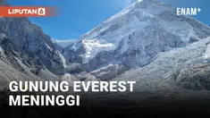 Gunung Everest Lebih Tinggi 15-50 Meter Berkat Pengangkatan yang Disebabkan oleh Erosi Sungai Didekatnya