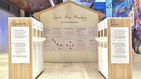 Pameran "Sayang Sandang, Sayang Alam" oleh label tekstil lokal, Sejauh Mata Memandang di Ashta District 8, SCBD, Jakarta Selatan yang digelar dari 6 Maret--6 April 2021. (dok. Sejauh Mata Memandang)