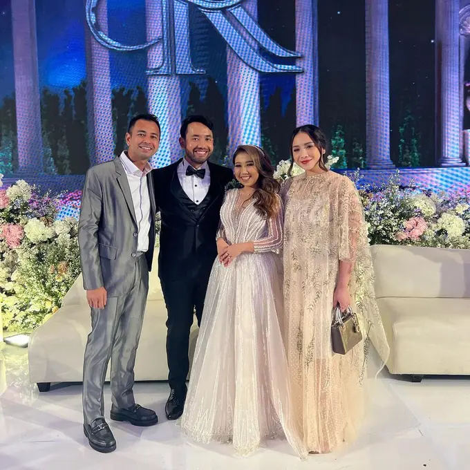 Raffi Ahmad hadir di resepsi pernikahan Kiky Saputri (Instagram/raffinagita1717)