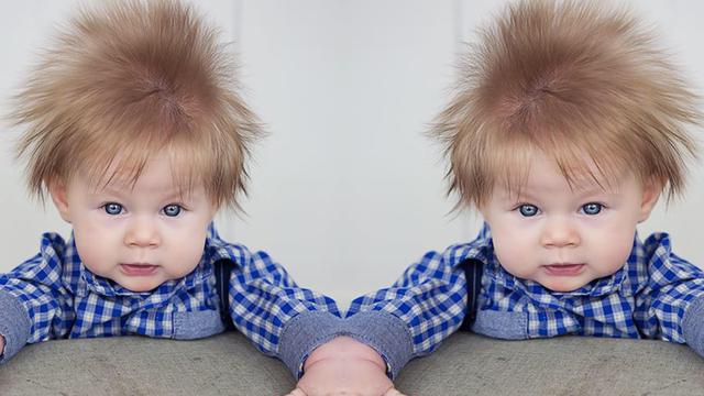 Rambut Gondrong Bayi Oliver Sudah Tumbuh Sejak Masih di 