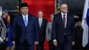 Pertemuan dengan Perdana Menteri Australia Anthony Albanese dan Presiden Republik Indonesia Prabowo Subianto akan membahas sejumlah kerja sama strategis. (YASUYOSHI CHIBA/AFP)