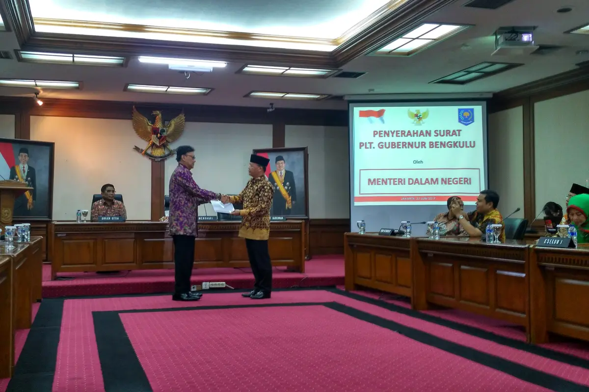 Plt Gubernur Bengkulu Rohidin Mersyah