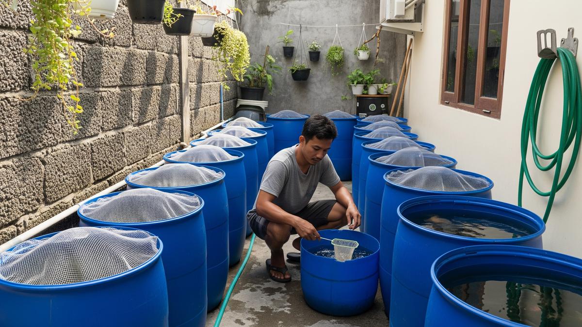 6 Cara Ternak Ikan Mujair di Drum 120 Liter, Panduan Lengkap untuk Pemula