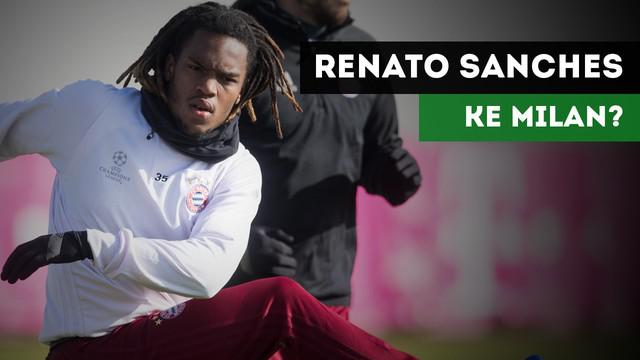 Gelandang 19 tahun Bayern Munchen, Renato Sanches menanggapi ketertarikan AC Milan. Ada apa?