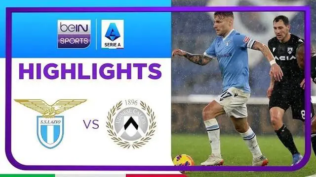 VIDEO: Highlights Laga Gokil di Liga Italia Pekan Ini, Drama 8 Gol Saat Lazio Hadapi Udinese