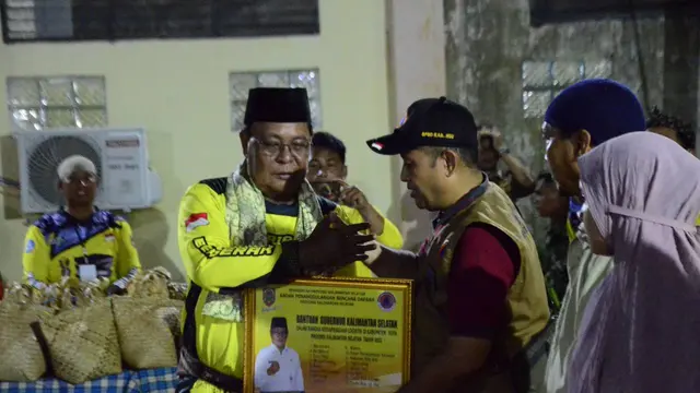 Gubernur Kalimantan Selatan.