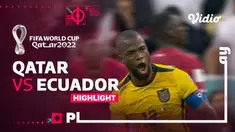 Berita video highlights pertandingan laga pembuka Piala Dunia 2022, antara Qatar melawan Ekuador, Minggu (20/11/22).