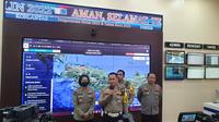Dirgakkum Korlantas Polri, Brigjen Aan Suhanan, di Kantor Korlantas Polri, Jakarta Selatan, Sabtu (24/12/2022) (Liputan6.com/Nanda Perdana Putra)