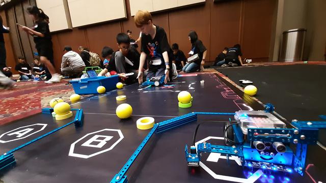 International Robotic Competition 2019. Liputan6.com/Pramita Tristiawati
