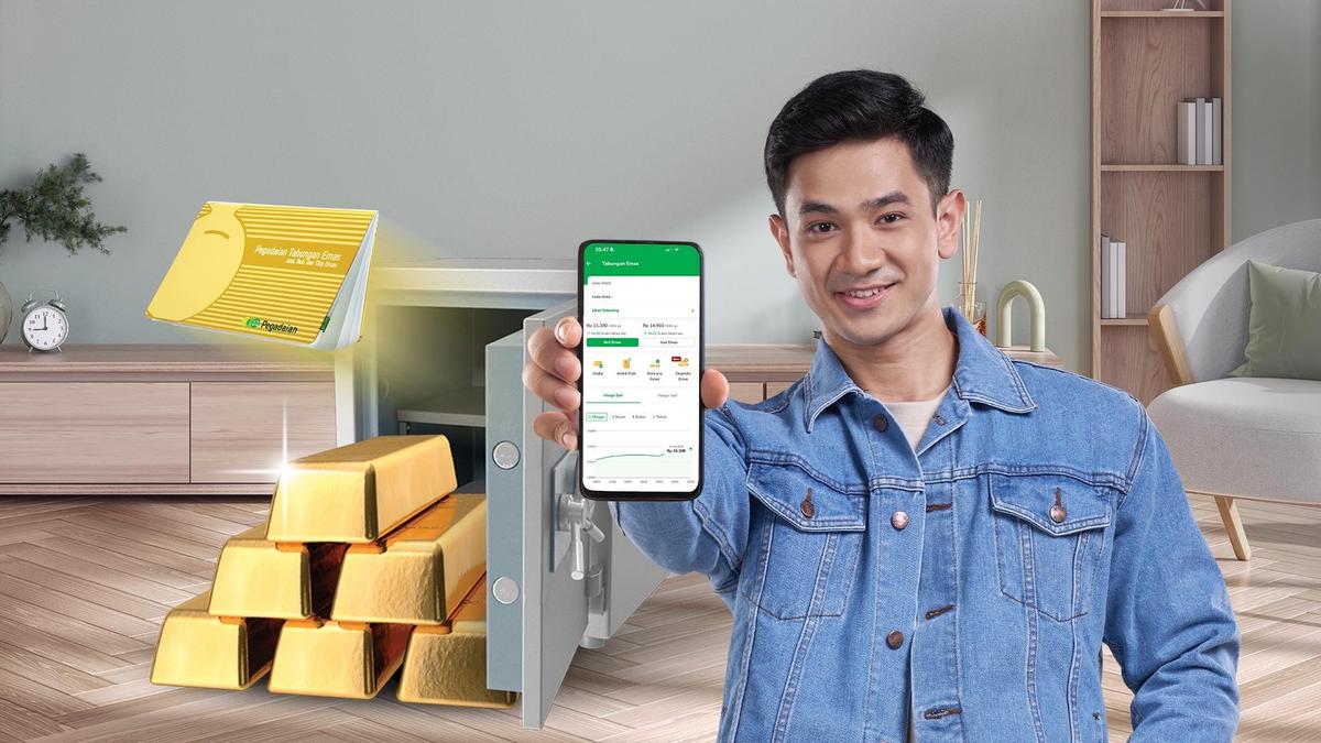 Badai Emas Pegadaian Datang Lagi, Begini Cara Menangkan Emas 1 Kg!