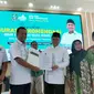 Partai Kebangkitan Bangsa (PKB) resmi memberikan rekomendasi kepada pasangan bakal calon bupati-wakil bupati Tangerang, Maesyal Rasyid dan Intan Nurul Hikmah, untuk maju di Pilkada Kabupaten Tangerang. (Liputan6.com/Pramita Tristiawati)