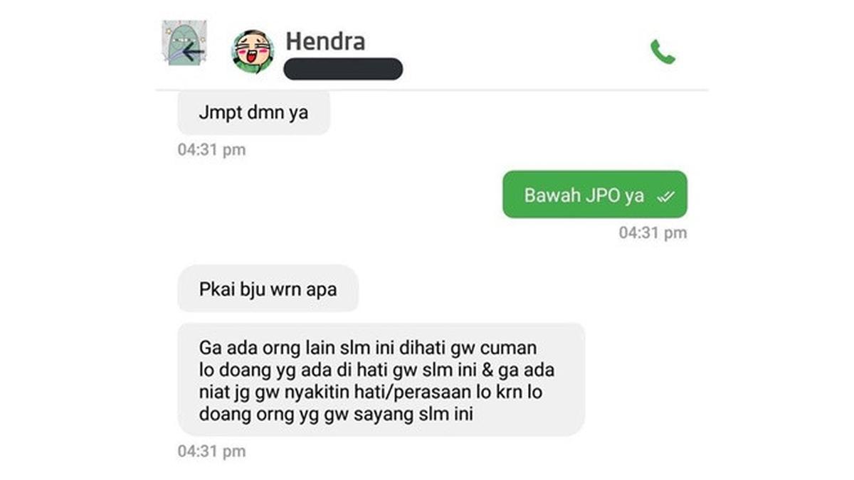 6 Chat Driver Ojol Salah Kirim Ini Bikin Dahi Berkerut, Penumpang Jadi Bingung