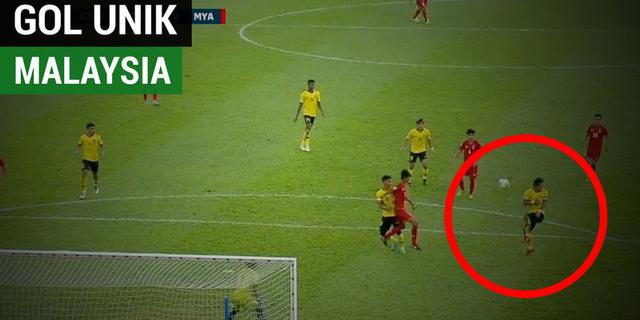VIDEO: Gol Unik Malaysia di Piala AFF 2018