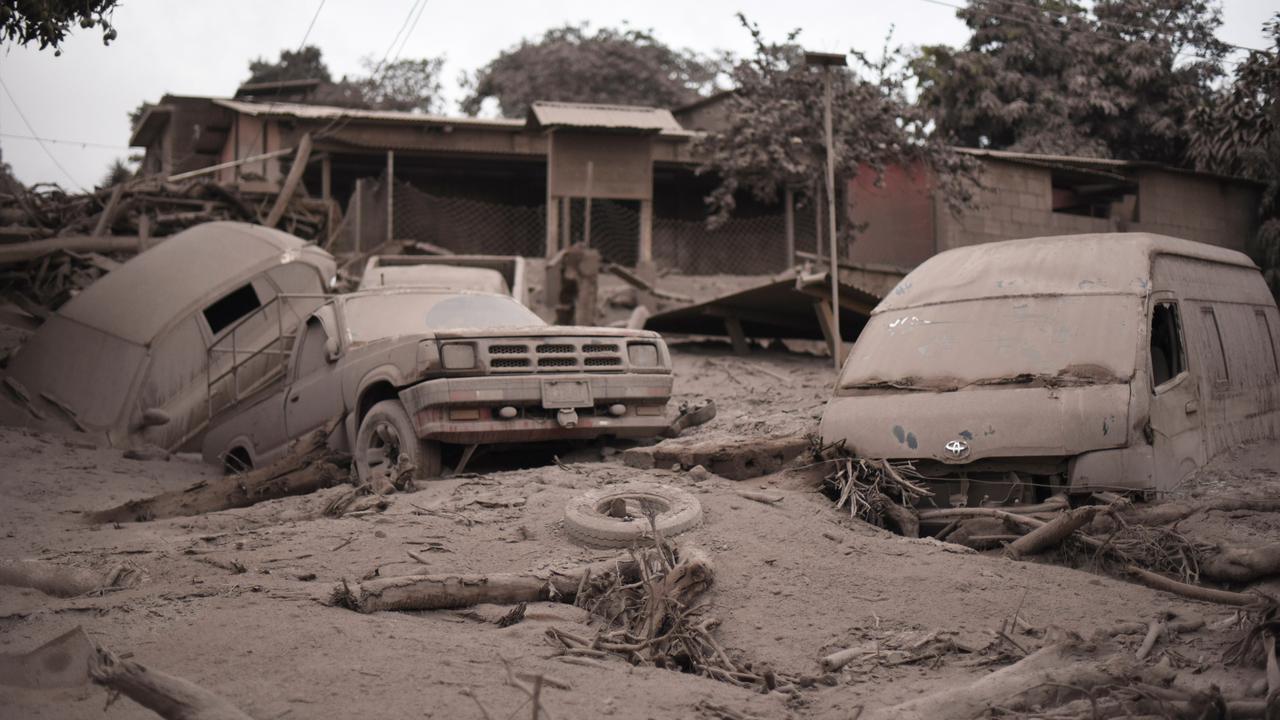Pemandangan Ngeri Usai Letusan Gunung Fuego di Guatemala