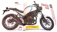 Hasil render Yamaha XSR 300. (Ride Apart)