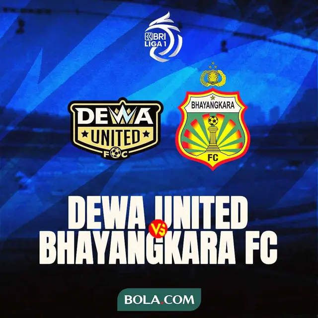 BRI Liga 1 - Dewa United Vs Bhayangkara FC