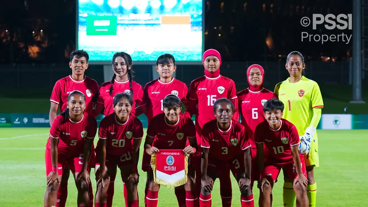 Timnas Indonesia Putri Vs Timnas Arab Saudi Putri