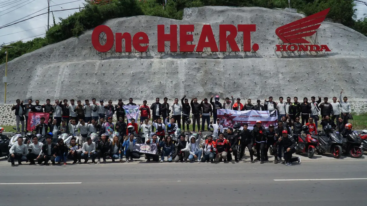 Komunitas Honda Keliling Pulau Lombok