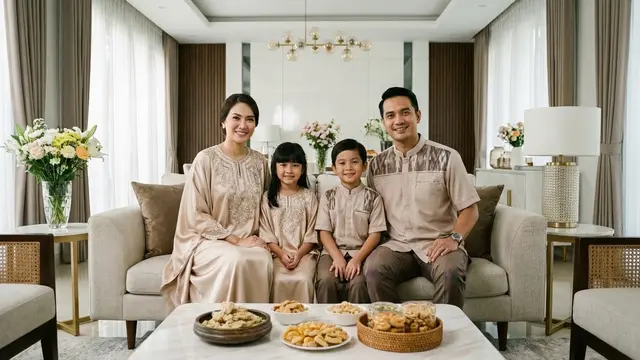 Tips Memilih Seragam Baju Lebaran yang Stylish dan Nyaman Dikenakan/Gemini AI
