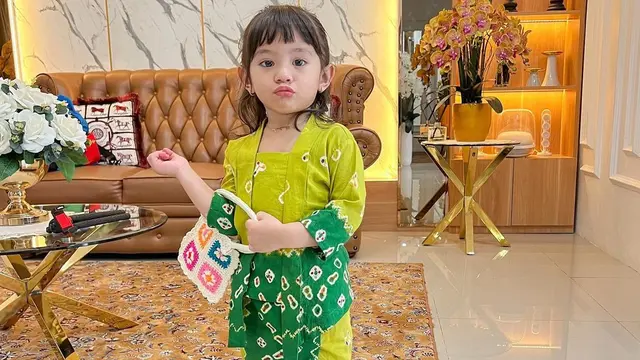 Kaluela anak Abel Cantika Lebaran