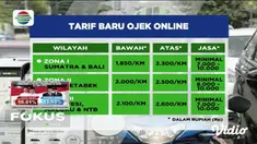Kemenhub berlakukan tarif baru ojek online dengan tiga zona mulai hari ini.