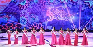 Malam puncak Grand Final Miss Celebrity Indonesia 2016 (Miscel) berlangsung meriah Kamis, (13/10/2016). Inilah para pemenang Miss Celebrity Indonesia 2016,  yang juga mendapatkan uang tunai. (Adrian Putra/Bintang.com)