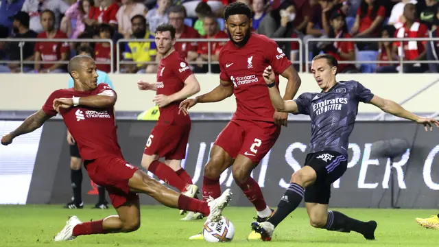 Foto: Liverpool dan Chelsea Kompak Telan Kekalahan di Laga Uji Coba