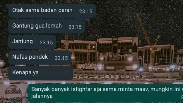 6 Chat Balasan Cowok saat Tahu Pacarnya Sakit Ini Bikin Elus Dada