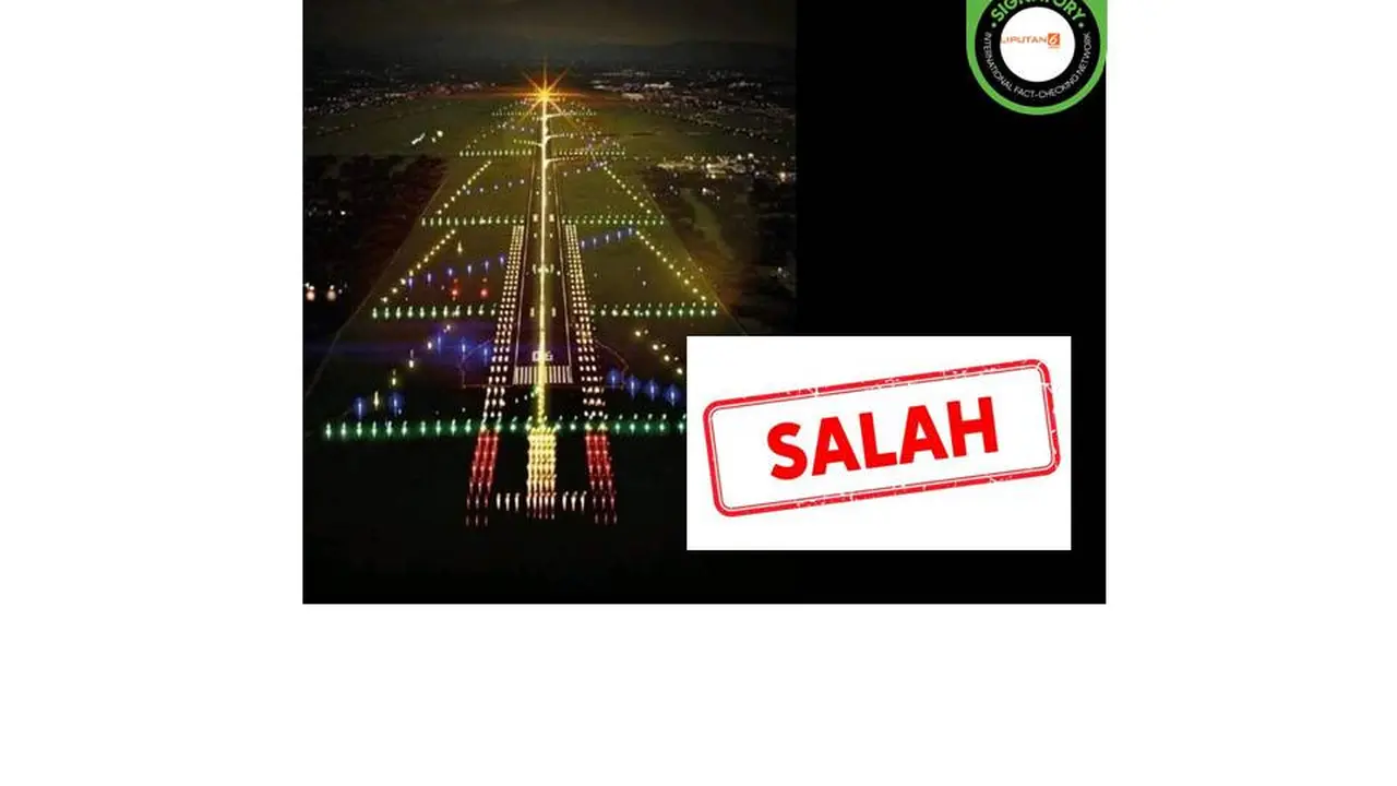 Cek Fakta Bandara Dubai bersolek menyambut Natal