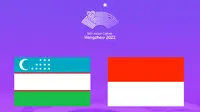 Asian Games - Uzbekistan Vs Timnas Indonesia (Bola.com/Adreanus Titus)