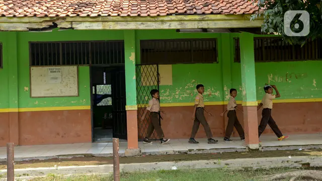 Kondisi SDN Samudrajaya 04 Bekasi yang Rusak Sejak 2014